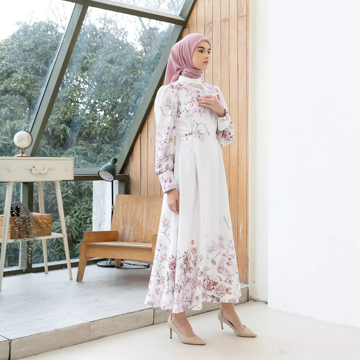 EPC Gamis liora - Broken White - Serenity Bloom Series