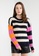 ONLY multi Nicci Mix Stripe Pullover Sweater 7FB55AAE4F911DGS_1