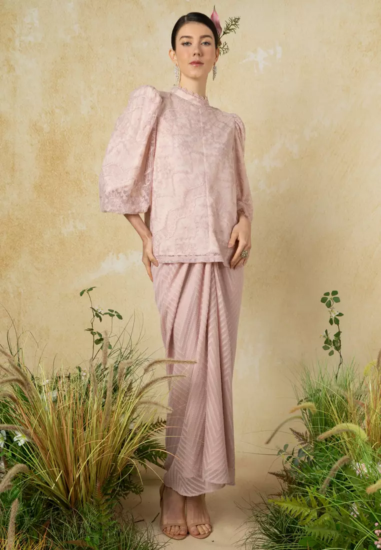 Asmara Kurung Kedah Lace Set