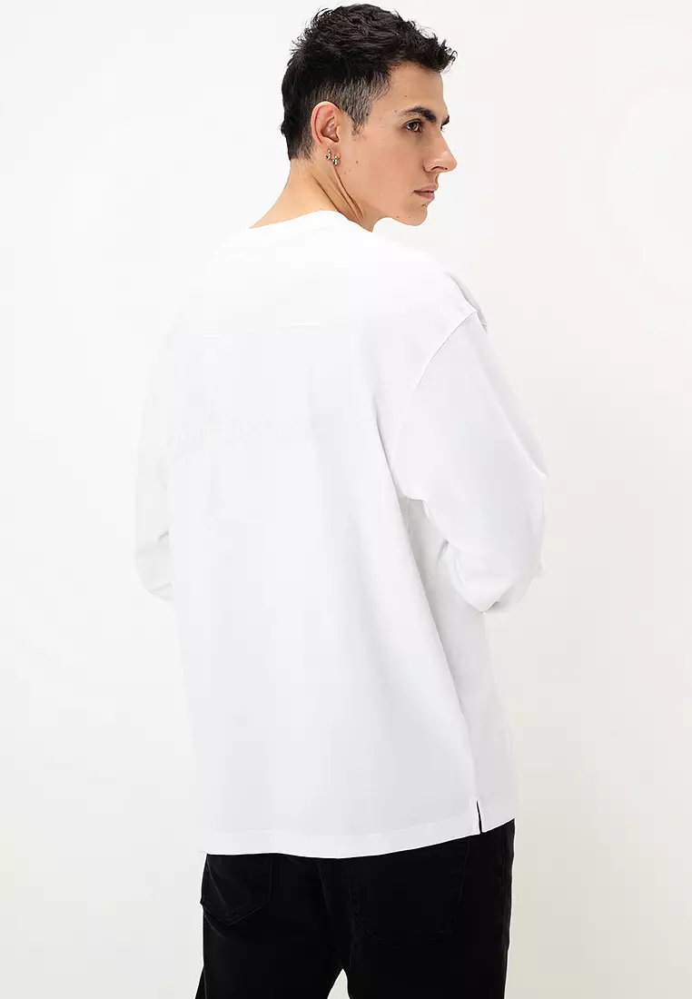 Buy Calvin Klein Embossed Logo Long Sleeves T-Shirt 2025 Online