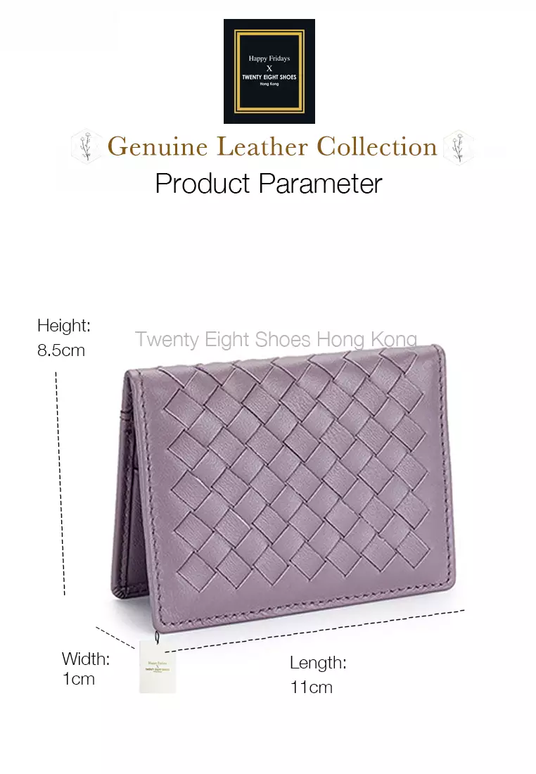 Weave Sheepskin Multi-Slot Card Holder JW YT-8861