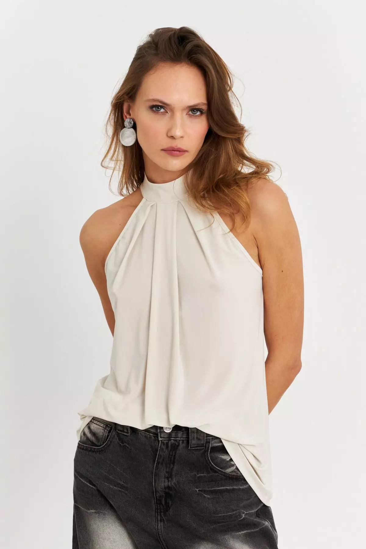 Halter Neck Blouse