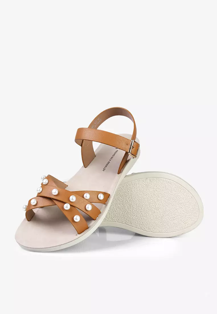 Sepatu Sandal Tali Wanita Anti Slip L.Abel Tan