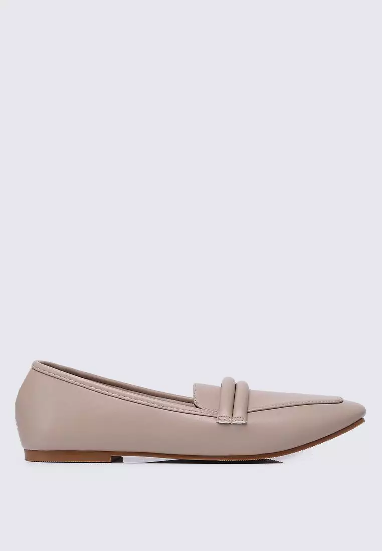 Discount on My Ballerine  shoes - SKU: My Ballerine Aaliyah Comfy Loafers In Taupe