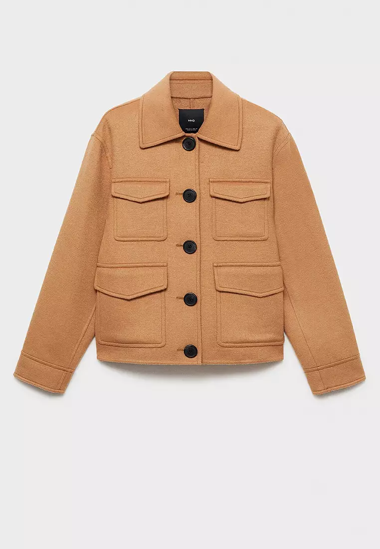 Wool Jacket With Pockets