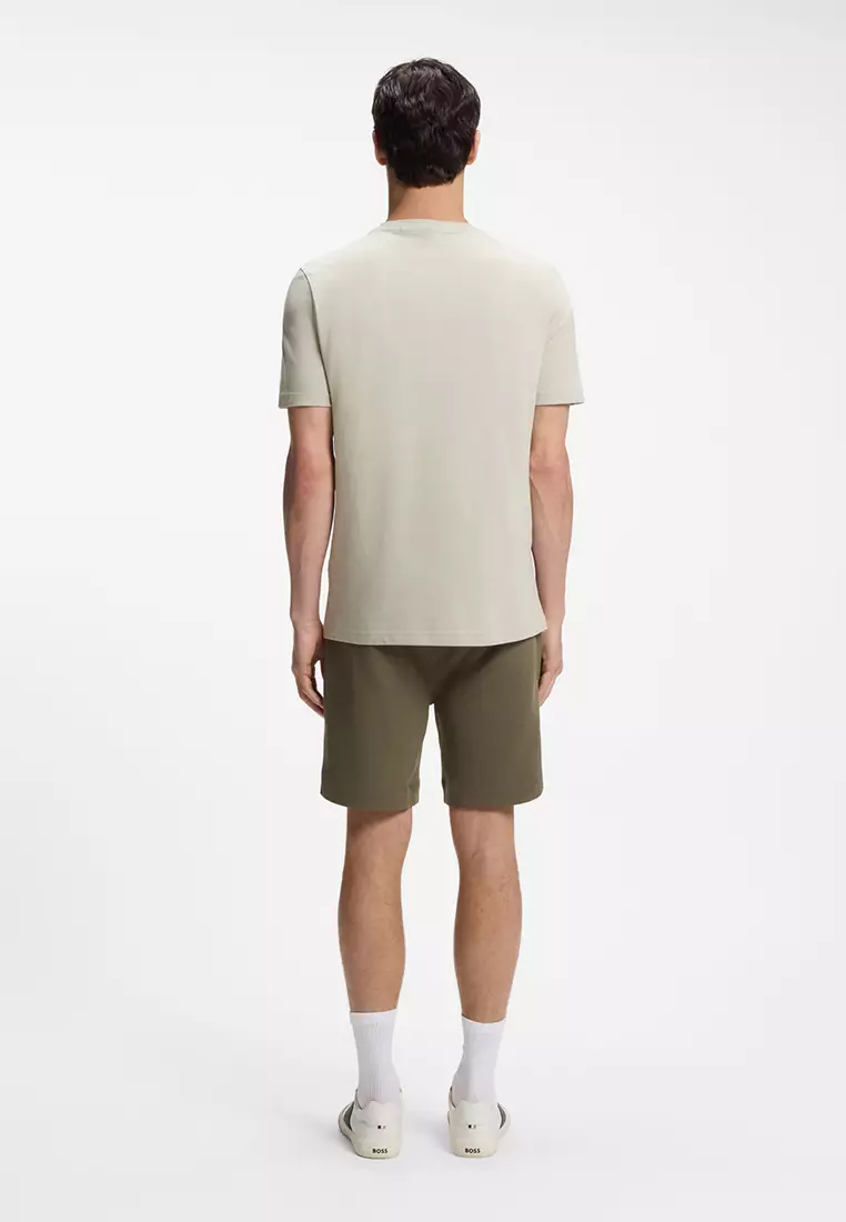 Buy BOSS Cotton Logo Regular Fit T-Shirt - BOSS Orange 2026 Online ...