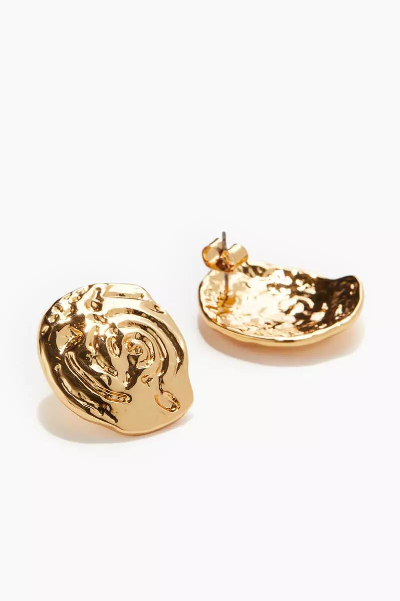 Gold-plated earrings