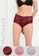 ONLY red and multi Chloe Lace Briefs 3-Pack BF29DUSF01B095GS_1
