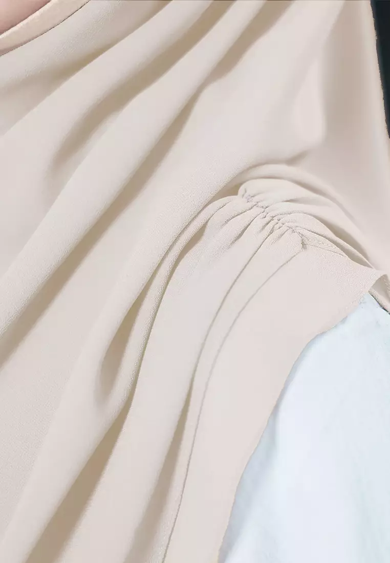 HIJAB INSTAN IRISH - LIGHT CREAM