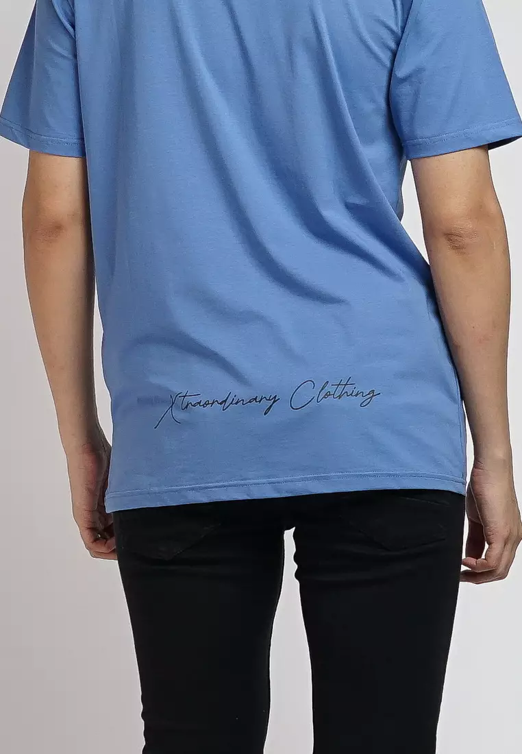 XTRAORDINARY T-Shirt Cotton Spandex Pria 48042