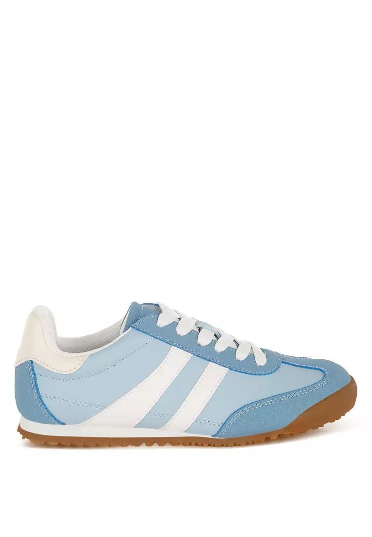 Discount on London Rag  shoes - SKU: Casual Lace-Up Sneakers in Blue