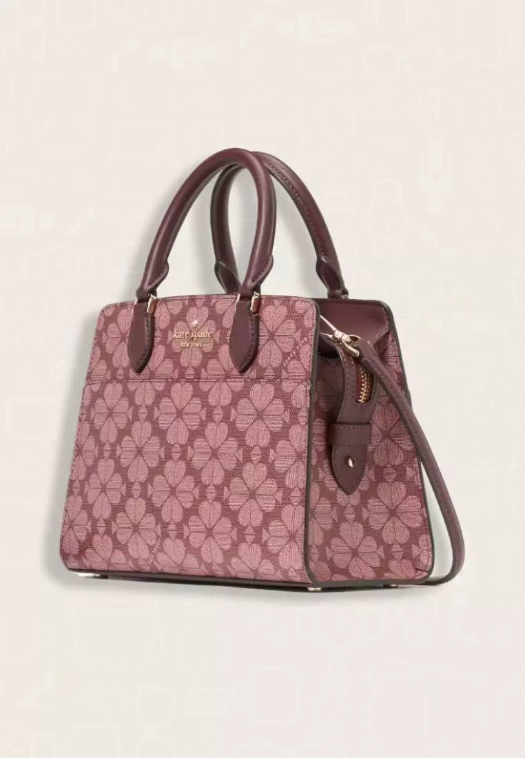 Kate Spade Signature Spade Flower Small Satchel Grenache Multi