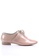 PRODUIT PARFAIT pink Enamel sheep leather lace up shoes DDE07SH7701887GS_1