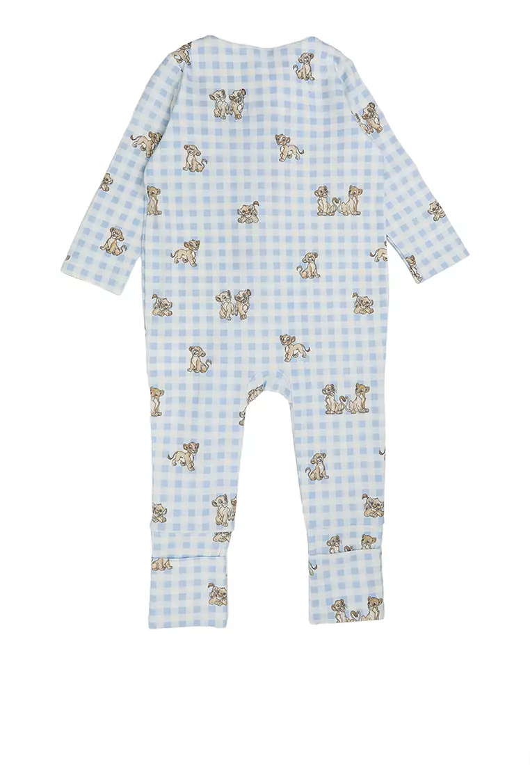 Licensed The Long Sleeve Zip Romper