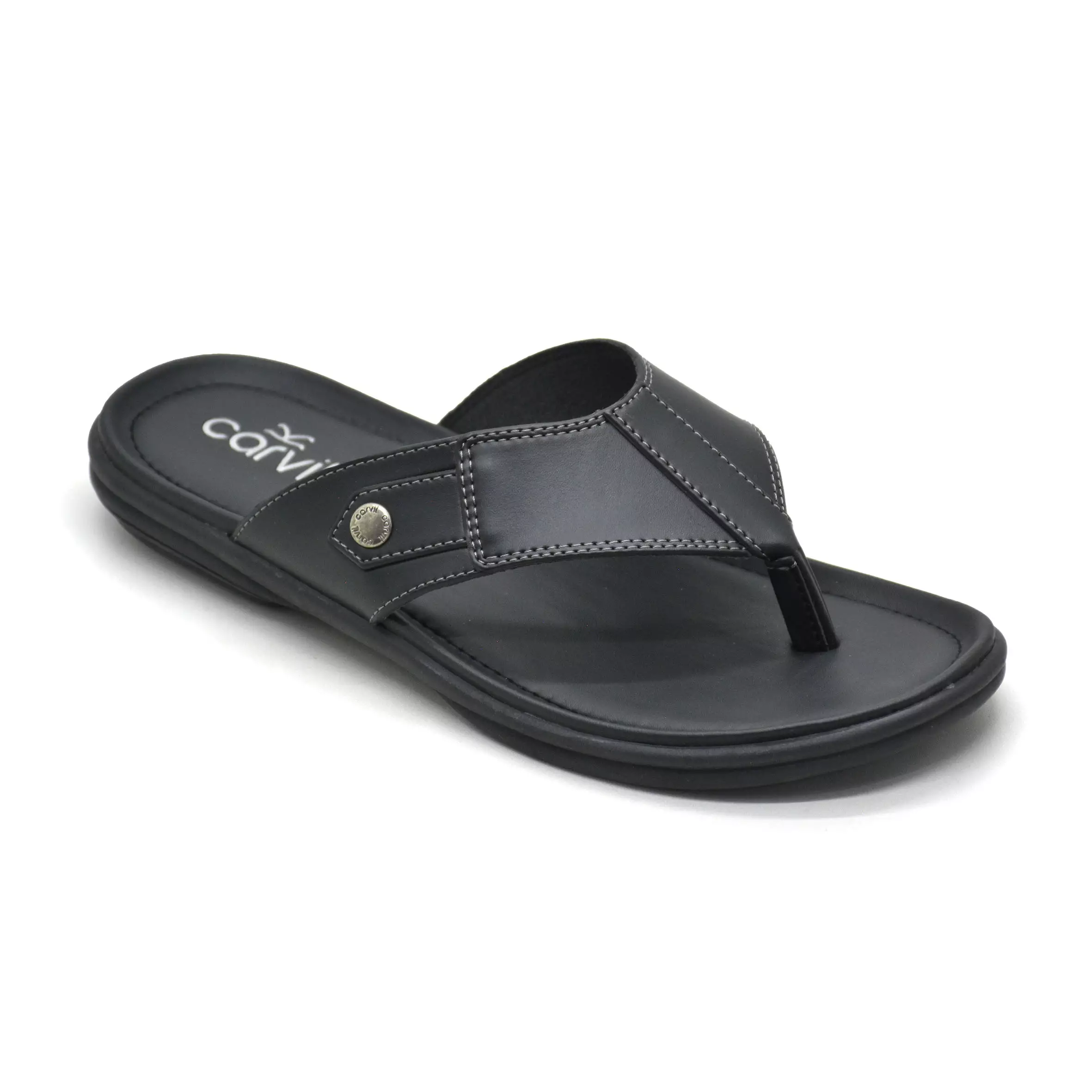 Carvil Sandal Pria Carlisle-01 M Black