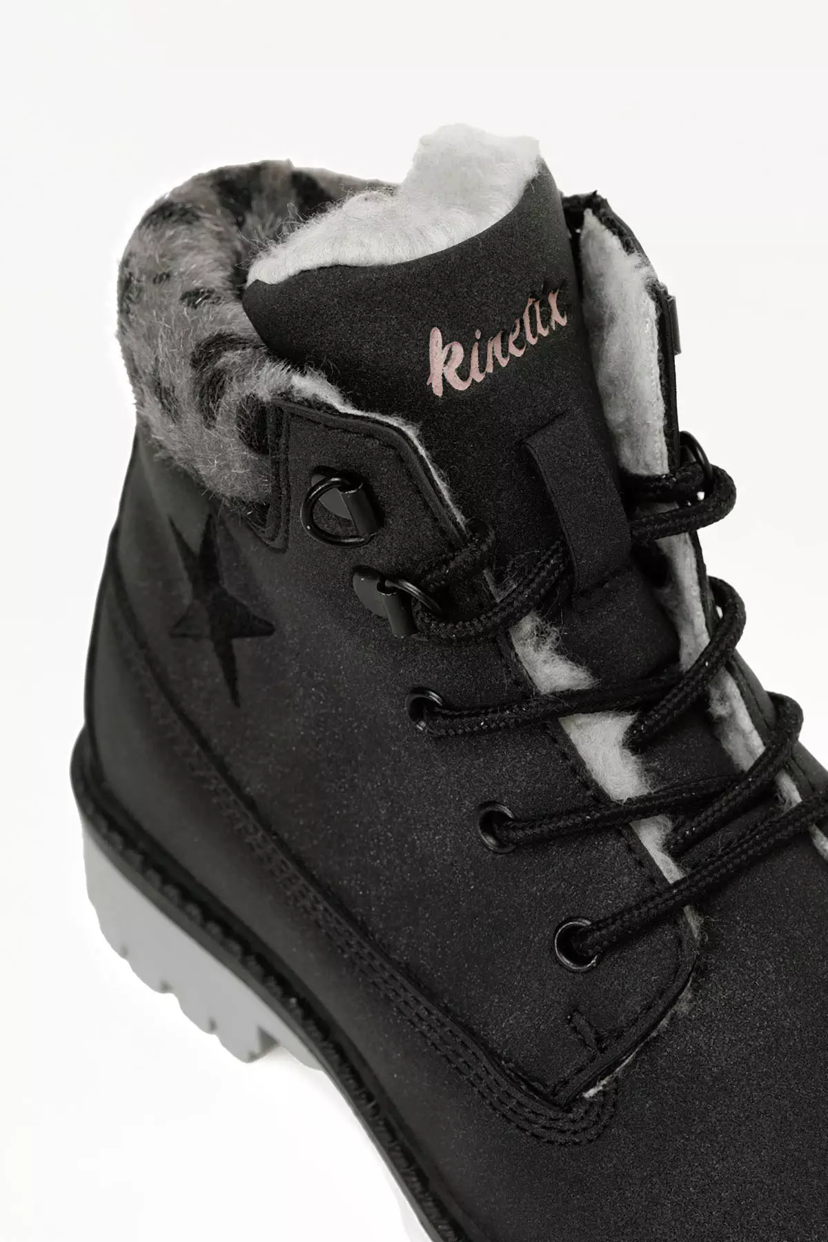 Jual Kinetix Embroidered Combat Boots Original 2025 | ZALORA Indonesia