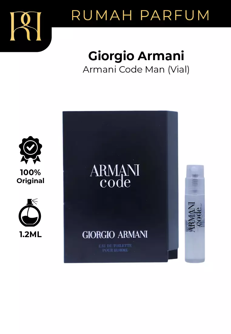 Jual Giorgio Armani Giorgio Armani Armani Code Man Vial 1 2 ML