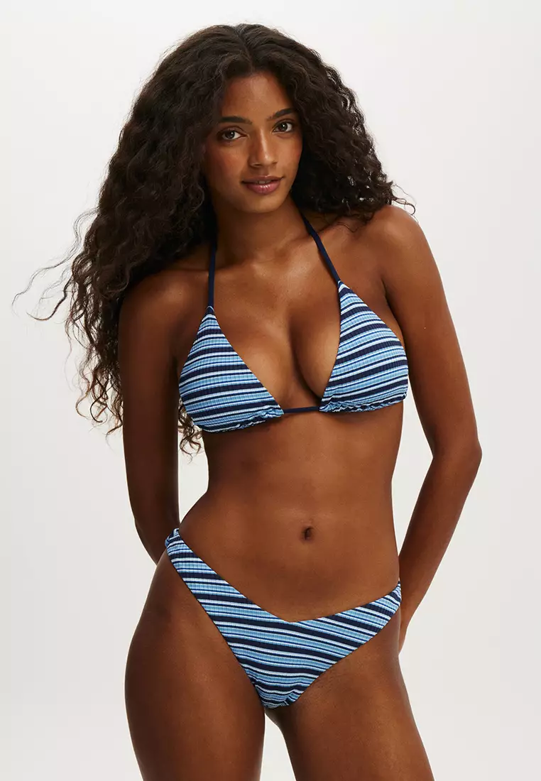 String Triangle Bikini Top