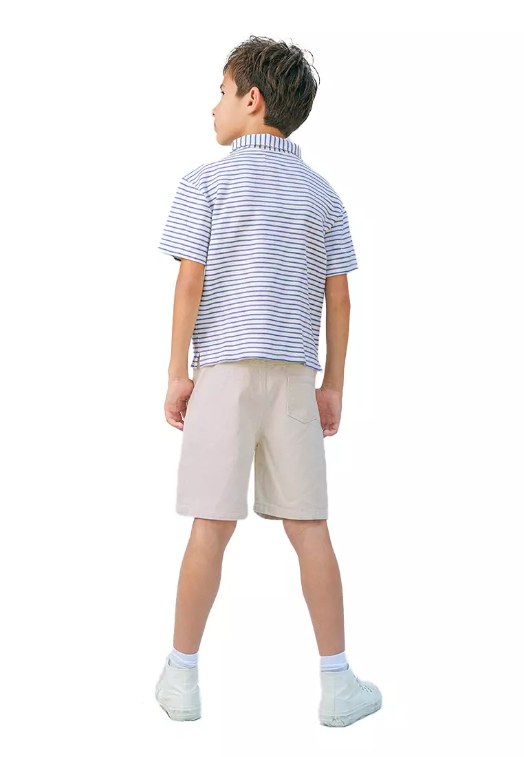 Cosmo Bermuda Shorts With Embroidered Patch