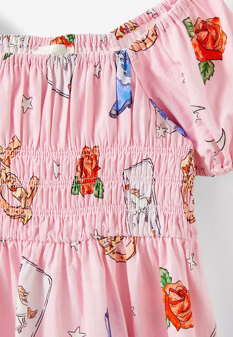 Emily Puff Sleeves Dress