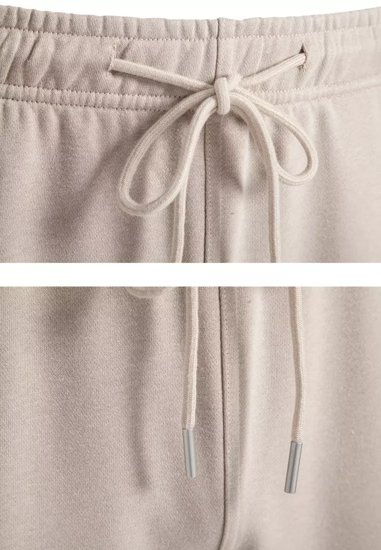 Elastic Waist Cotton Casual Pants AX-PM39