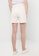 LC WAIKIKI white Elastic Waist Printed Women's Shorts 01F39AAC6C3395GS_2