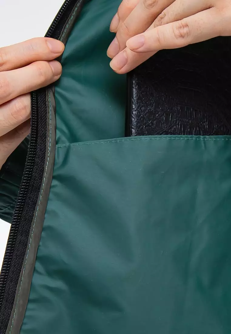 Forest Ladies Premium Windbreaker Women Trekking Biker Placket Jacket Jogging Running Hoodie Waterproof Jacket - 830119-40DkGreen