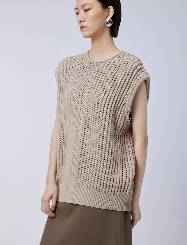 Simple Knit Vest