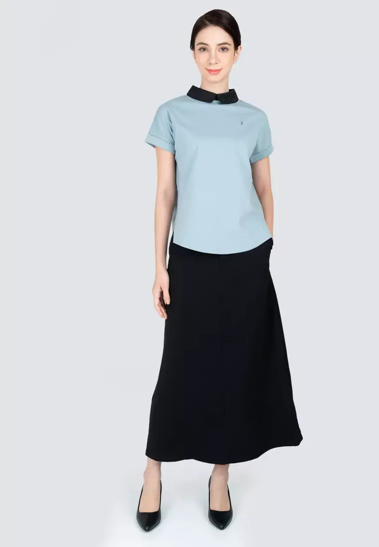 Polo Haus - Women’s A Line Long Skirt WBLS001