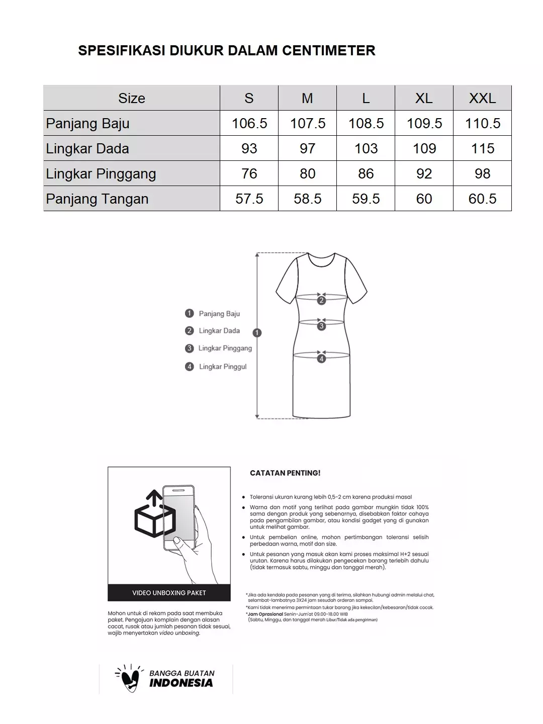 MINIMAL - Fayzha - Dress Motif Ornament - Blue