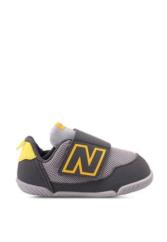 New Balance grey New B Infants Lifestyle Shoes B0BD0KSE861FCEGS_1