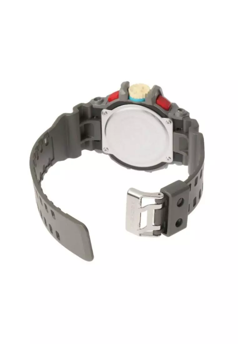Buy CASIO Casio G-Shock Digital-Analogue Gray Resin Strap Men