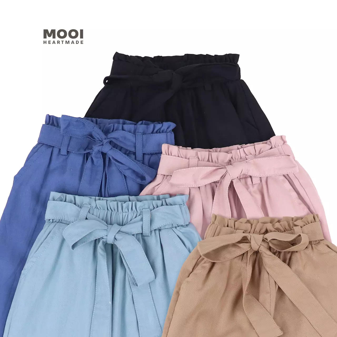 Mooi Celana Panjang Anak Perempuan Aeri Pants - Denim Blue