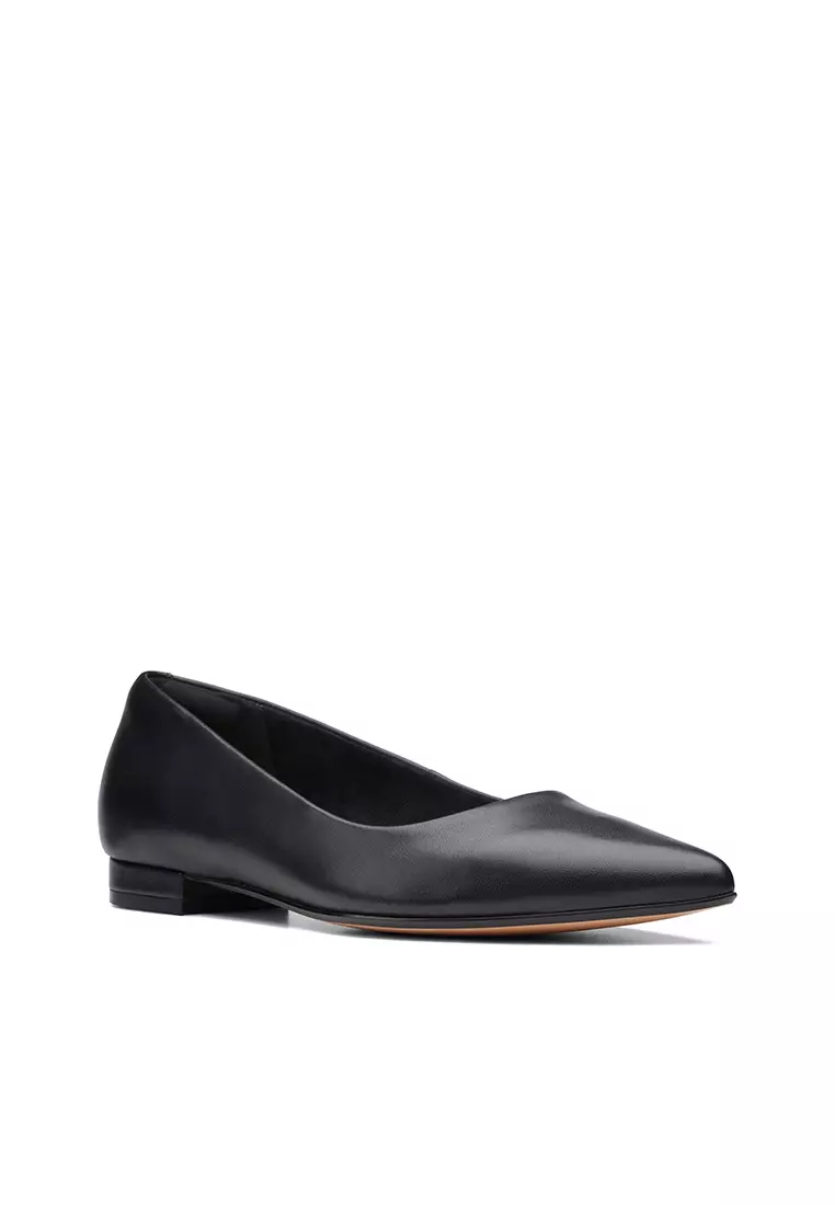 Discount on Clarks  shoes - SKU: Laina15 Step Ballet Flat Black