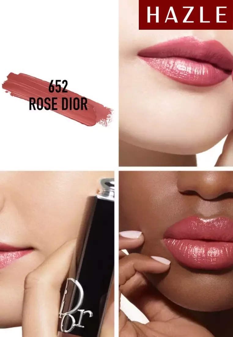 Addict Hydrating Shine Lipstick 652 Rose Dior 3.2gr
