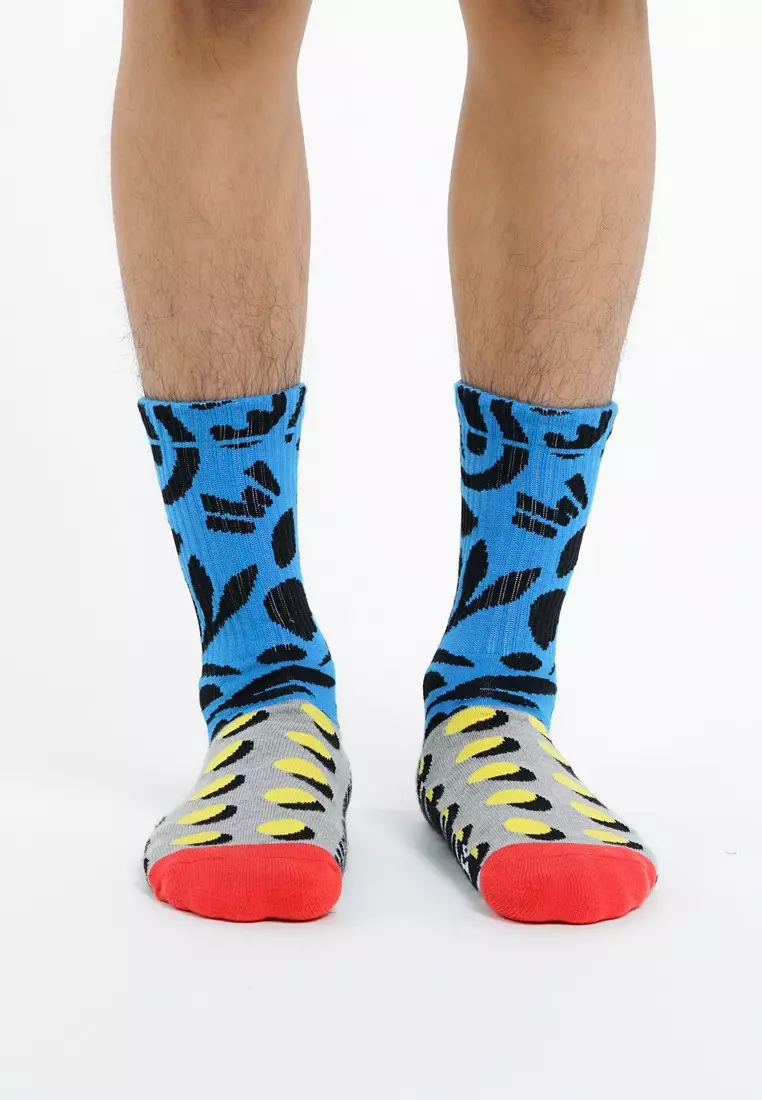 3Second High Cut Socks Mixed 4 OL-050925