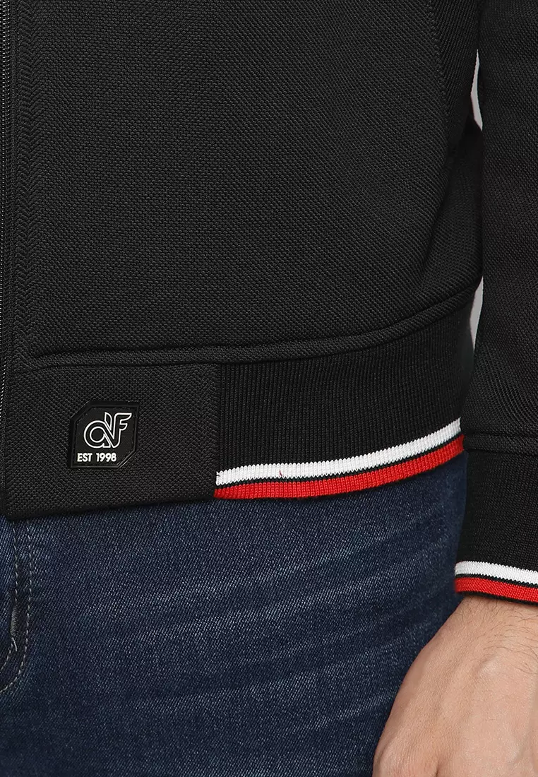 Jaket Biker Pria - Black