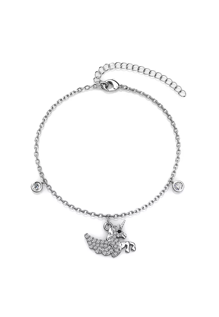 Licorne Bracelet WG - Gelang Crystal by Her Jewellery