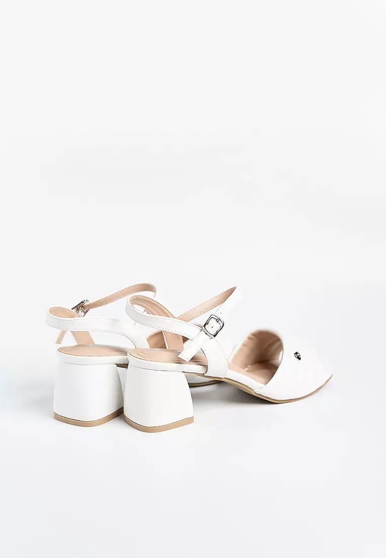 Phily Quilted Sandal Heels