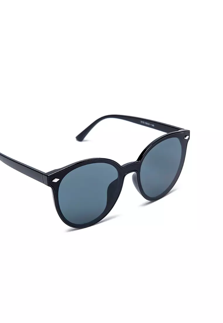 GYKACO Kacamata Hitam Wanita (Premium) - ARIKA Black - Fashion Sunglasses