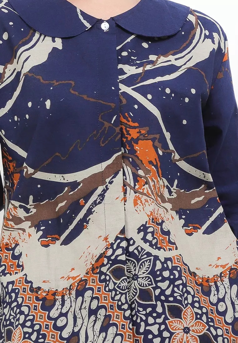 Dixie Blouse Batik Exclusive Premium Wanita Casual Modern