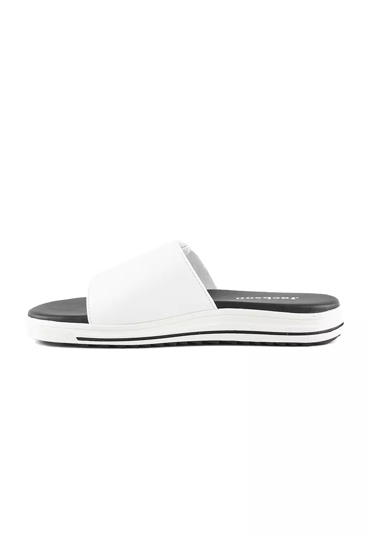 Jackson Zuri 1JSS White - Sandal Slide