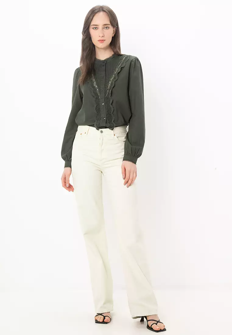 Aveda Broderie Shirt