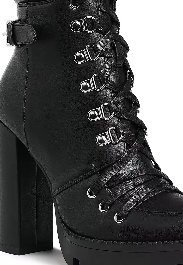 Lace up Combat Boots