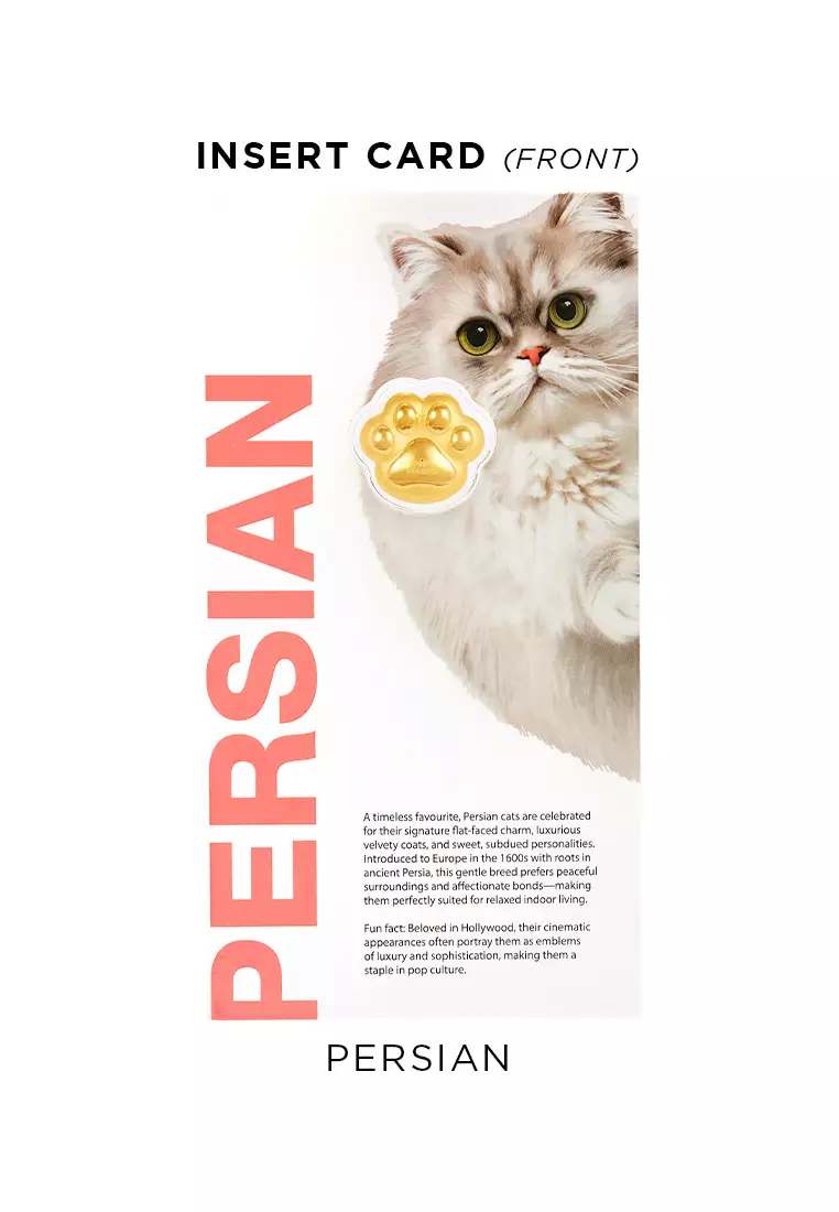 HABIB Cat Collection (Persian) | 999.9 Gold Wafer (0.20g)