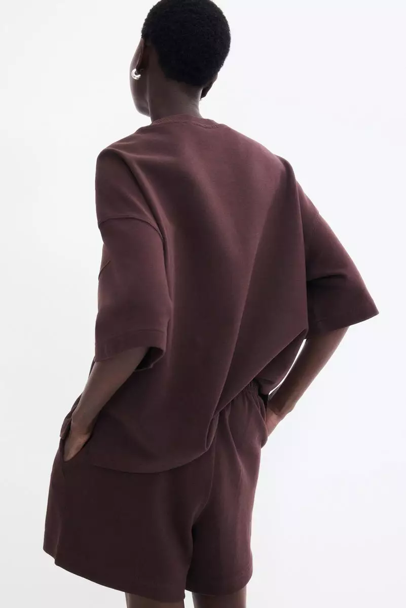 Loose-fit sweatshorts