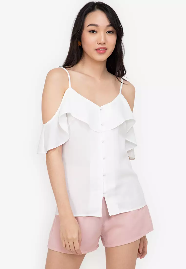 Cold shoulder on sale cami