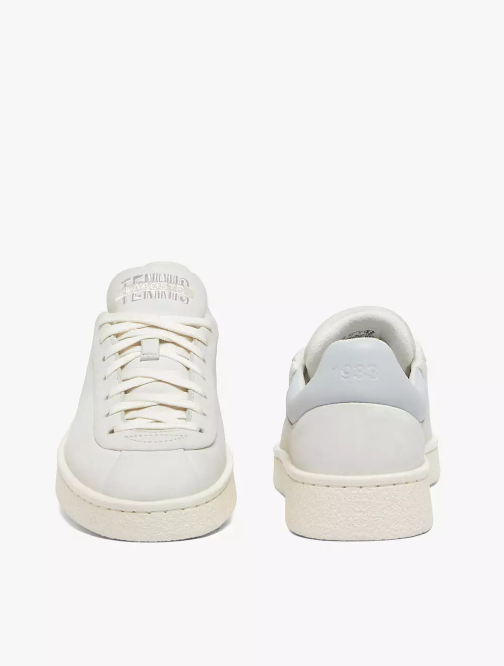 Women's Baseshot Premium Leather Sneakers - White