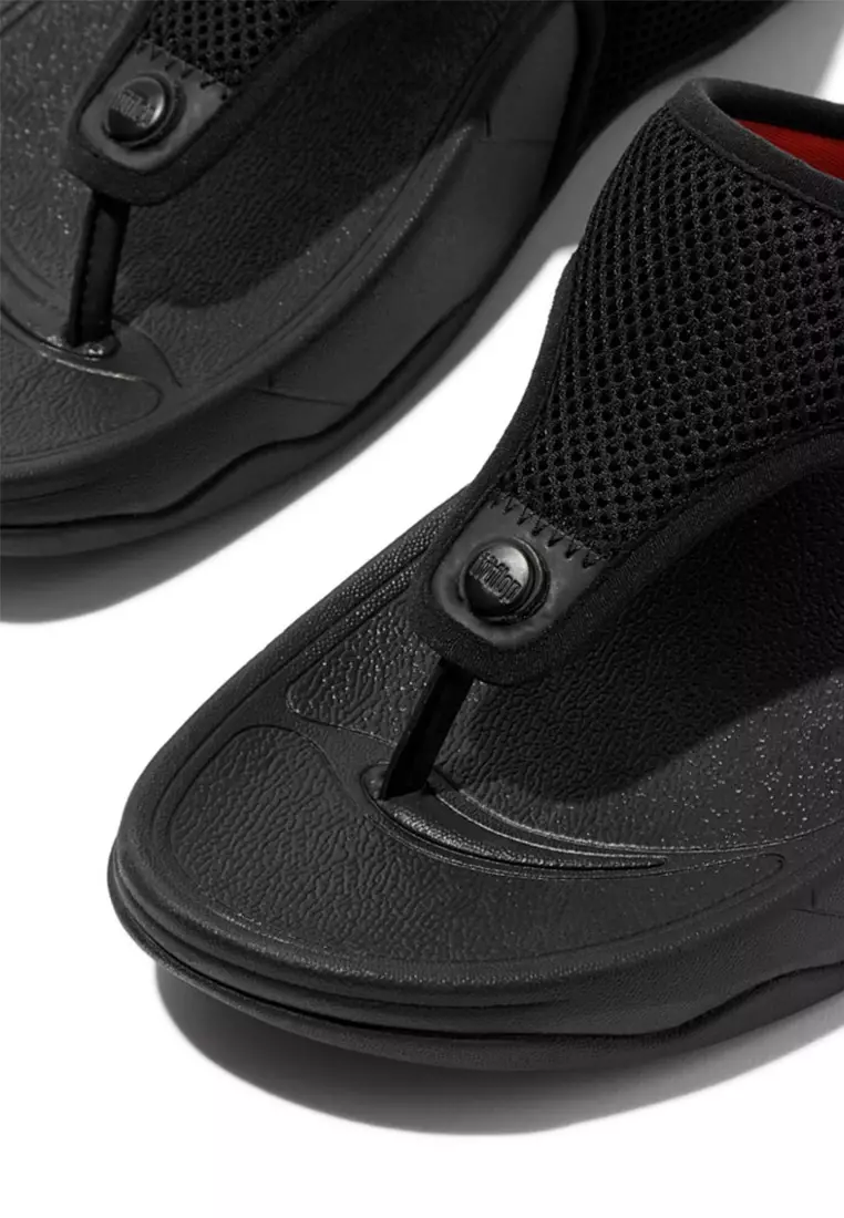 Trakk Mens Adjustable Water-resistant Mesh Toe-post Sandals