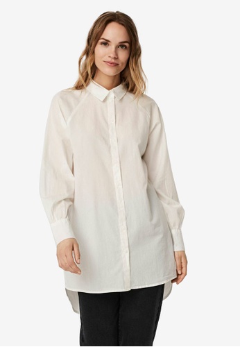 Vero Moda white Long Shirt E96CEAAB9061CDGS_1